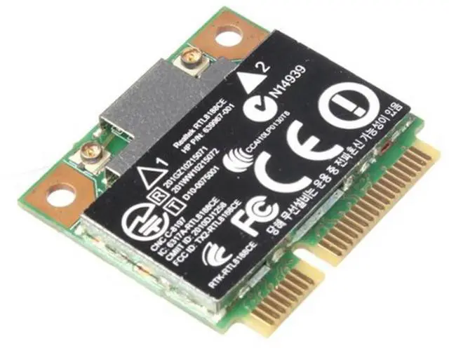 Main image of Ageryu 150Mbps Wifi Mini PCI-E Network Card For Realtek RTL8188CE Wireless-N 802.11 B/G/N 640926-001 639967-001