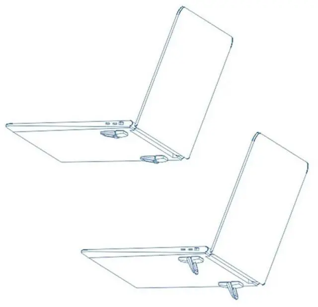 Main image of 1 Pair Invisible Mini Legs For Laptop Aluminum Base Support Tools Laptop Stand Radiator For Keyboard Holder