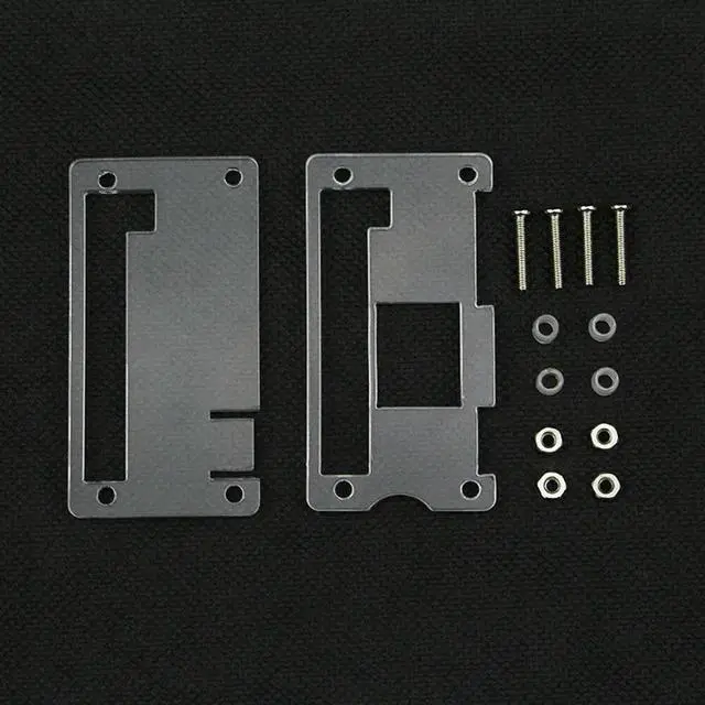 Alt view image 4 of 4 - Acrylic Case 4 In 1 Kit For Pi Zero W And Pi Zero With Heat Sink