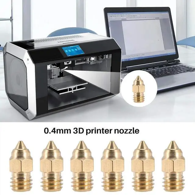 Main image of Ageryu CR-6 SE 0.4MM Nozzle Hotend Nozzles For CREALITY CR-10 V2 CR-6 SE Ender-3 Ender-5 Series 3D Printer Parts