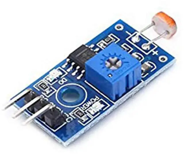 Alt view image 2 of 4 - Ageryu 5MM LDR Photosensitive Sensor Module Sensor Module Digital Light Detection LM393 3 Pins For