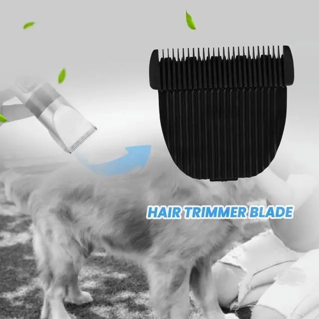 Alt view image 3 of 4 - Ageryu  Black Titanium Knife Pet Dog Hair Trimmer Blade Clipper Head For Baorun P2 P3 P6 P9 S1 LILI ZP-295 ZP-293 4