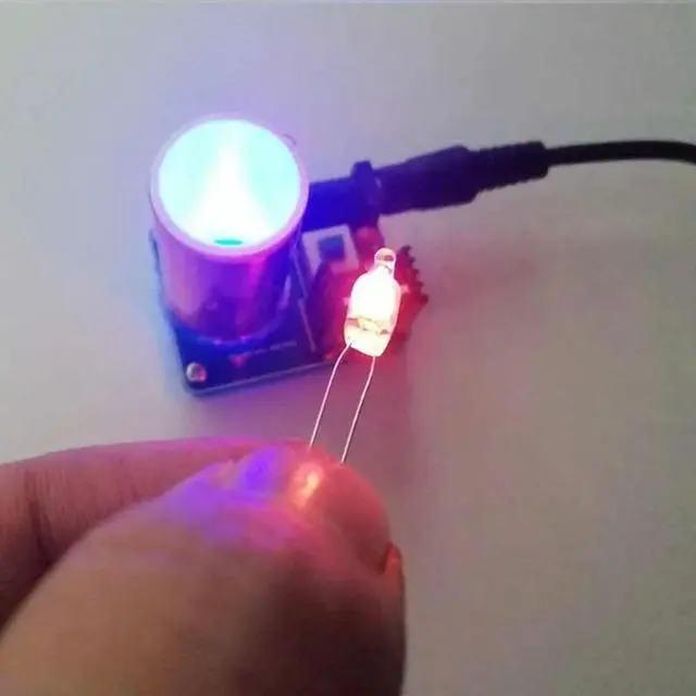Alt view image 2 of 4 - Ageryu BD243 Mini For Tesla Coil Kit Empty Lights Technology DIY Electronics BD243C DIY Mini For Tesla Coil Module, DIY Kit Durable-N33