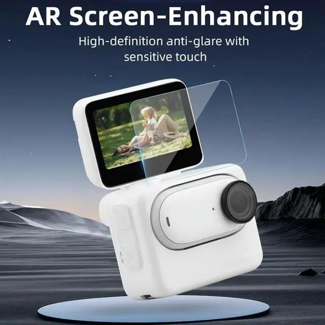 Main image of Ageryu For GO3/GO3S AR Screen Protector Lens Protective Film Scratch Resistant Tempered Glass Camera Accessories-N33R