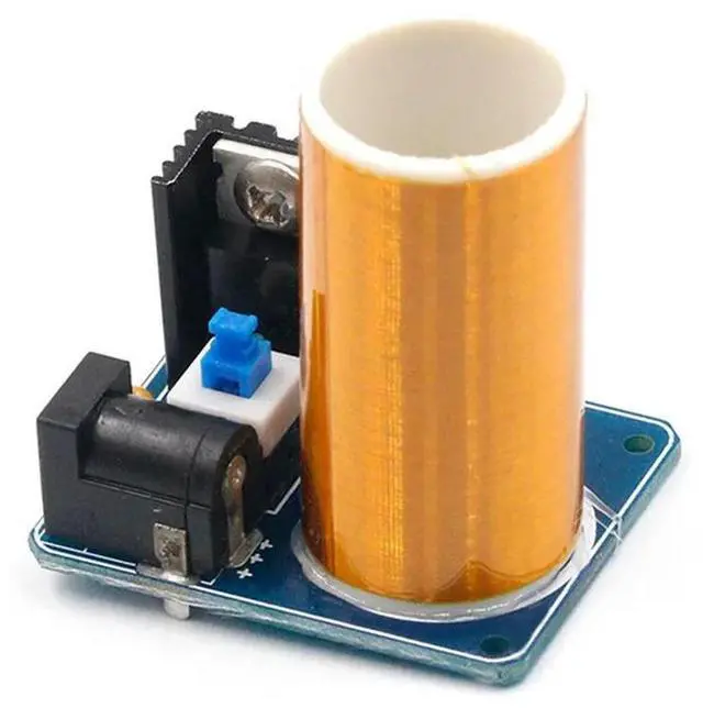 Alt view image 4 of 4 - Ageryu BD243 Mini For Tesla Coil Kit Empty Lights Technology DIY Electronics BD243C DIY Mini For Tesla Coil Module, DIY Kit Durable-N33
