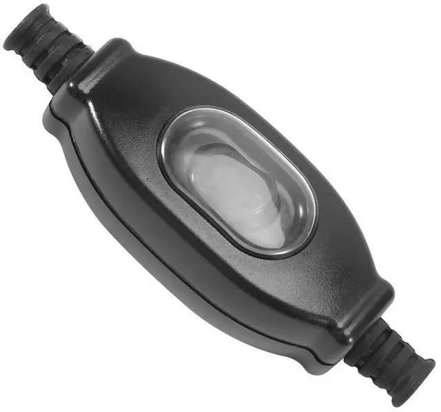 Alt view image 4 of 4 - Ageryu 3A 250V Waterproof In Line Switch Cord Switch IP65 Round Wire Silver Contact Double Cut Switch Dust Switch-N33R