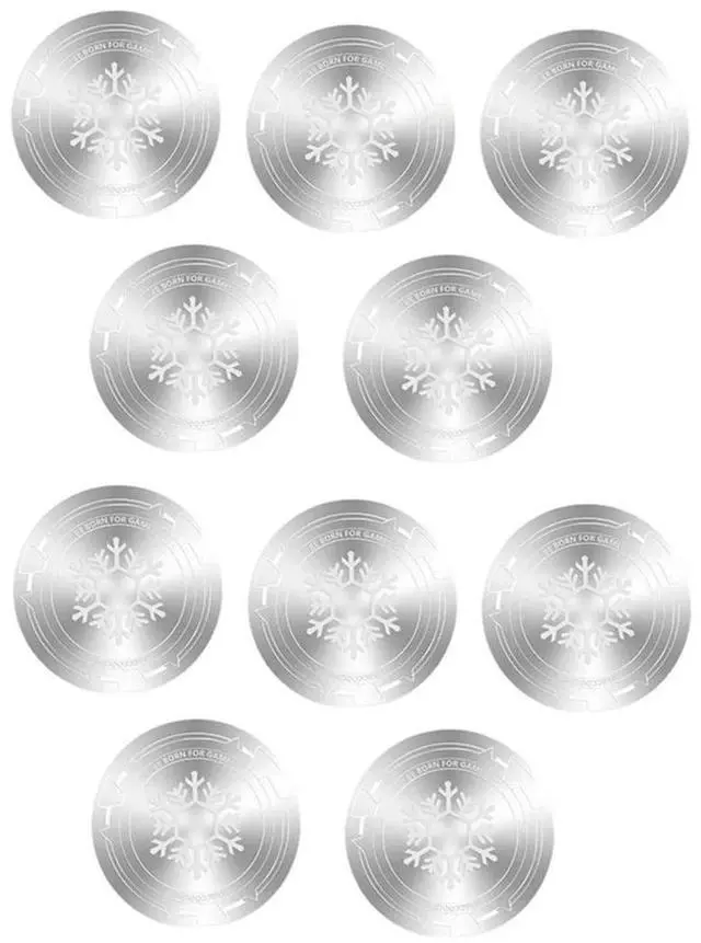 Alt view image 2 of 4 - Ageryu 10Pcs Adhesive Suction Sheet Thermally Conductive Iron Plate With Adhesive For Phone Cooler-N33R