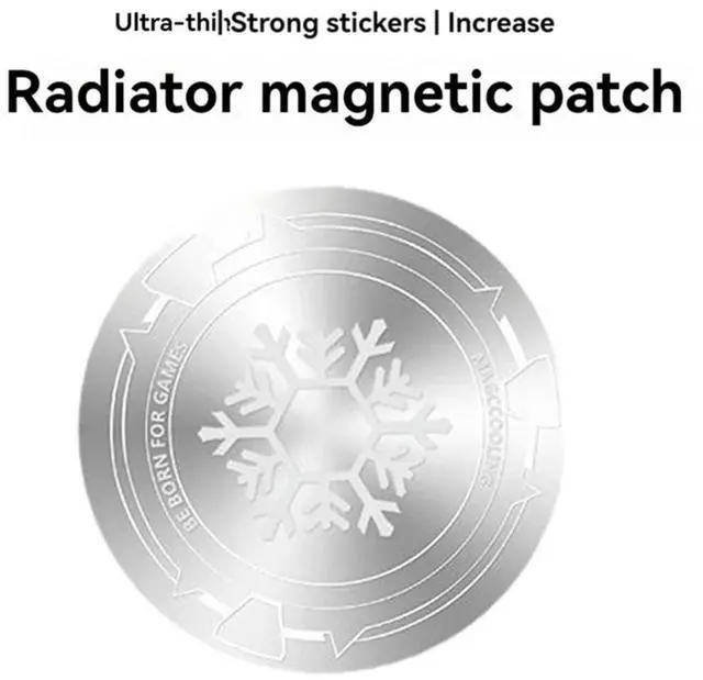 Main image of Ageryu 10Pcs Adhesive Suction Sheet Thermally Conductive Iron Plate With Adhesive For Phone Cooler-N33R