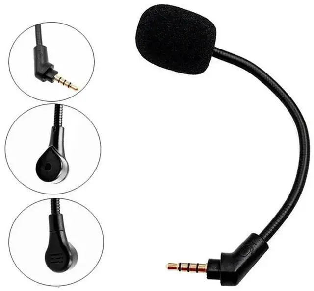 Alt view image 4 of 4 - Replace 3.5Mm Mic Microphone For Hyperx Cloud Flight/Flight S Game Headsets Gaming Headphones Mic-N33R