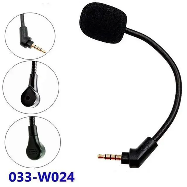 Alt view image 3 of 4 - Replace 3.5Mm Mic Microphone For Hyperx Cloud Flight/Flight S Game Headsets Gaming Headphones Mic-N33R