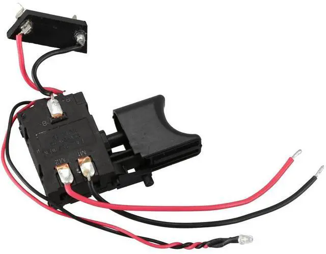 Alt view image 2 of 4 - Ageryu 7.2 V - 24 V Lithium Cordless Drill Switch Speed Control Trigger Switch With Small Light-N33R