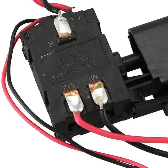 Alt view image 4 of 4 - Ageryu 7.2 V - 24 V Lithium Cordless Drill Switch Speed Control Trigger Switch With Small Light-N33R
