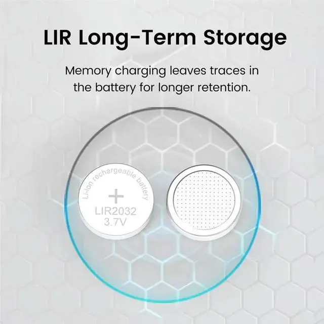 Main image of USB C Coin Cells Button Charger For LIR1025/1220/1254/1620/1632/2016/2025/2032/2430/2450 Button Charger A-N33R
