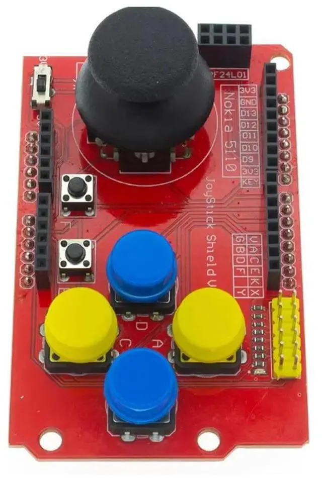 Alt view image 3 of 4 - Ageryu DIY Joystick Shield Expansion Board Analog Keyboard And Mouse Function For