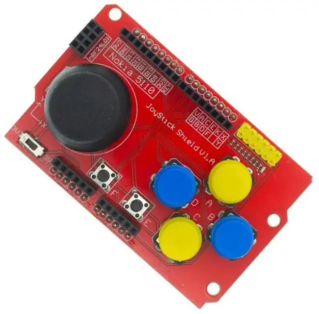 Alt view image 4 of 4 - Ageryu DIY Joystick Shield Expansion Board Analog Keyboard And Mouse Function For