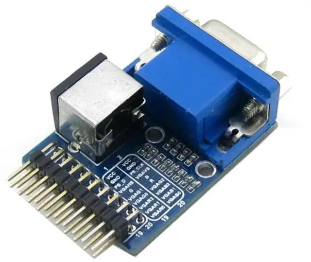 Alt view image 2 of 3 - Ageryu VGA To Module VGA Test Module Adapter Board Development Board