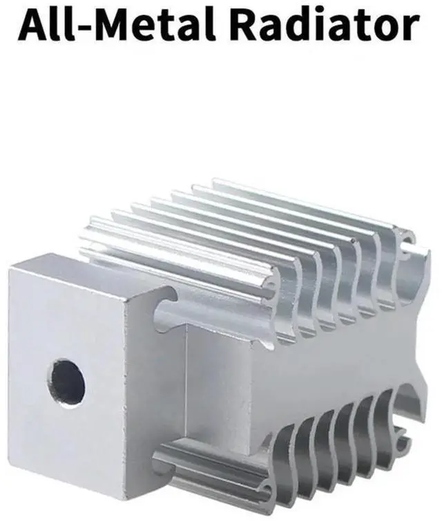 Alt view image 4 of 4 - Ageryu For Ender 3 V3 SE/KE Heat Sink All Metal Heatbreak