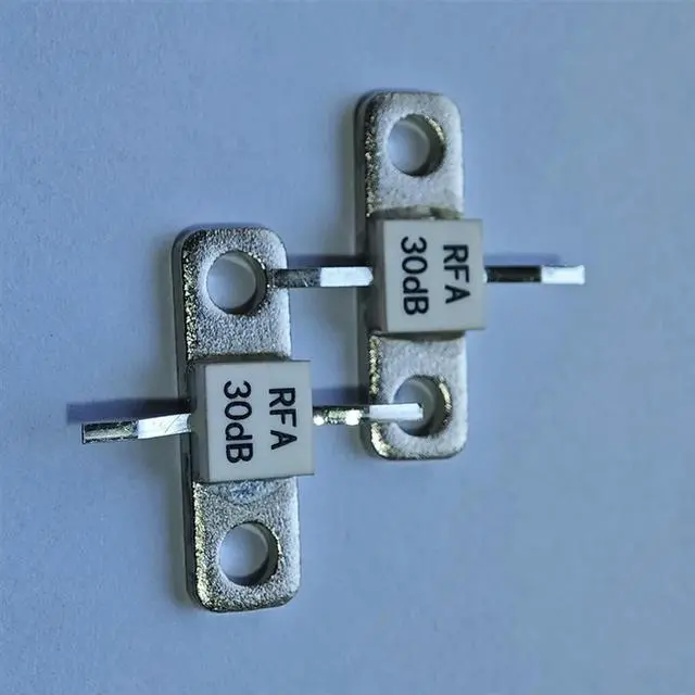 Alt view image 2 of 4 - Ageryu 30Db 60W DC- 2Ghz RF Attenuator Resistor RF Flange Resistor Microwave Power Attenuator-N33R