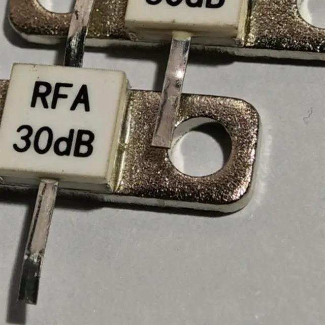 Alt view image 4 of 4 - Ageryu 30Db 60W DC- 2Ghz RF Attenuator Resistor RF Flange Resistor Microwave Power Attenuator-N33R