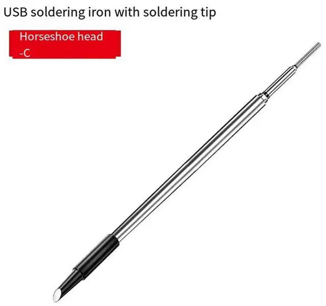 Alt view image 4 of 4 - Ageryu C210 Soldering Iron Tip USB Soldering Iron Tip 5V Soldering Iron Tip Soldering Rework Accessories 3Pcs-N33R