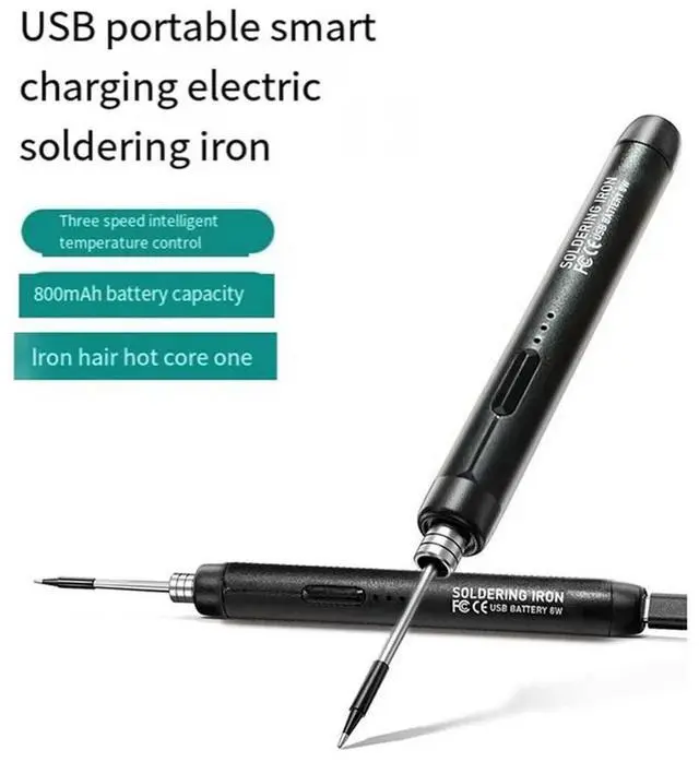 Alt view image 3 of 4 - Ageryu C210 Soldering Iron Tip USB Soldering Iron Tip 5V Soldering Iron Tip Soldering Rework Accessories 3Pcs-N33R