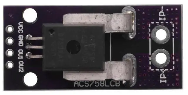 Alt view image 4 of 4 - Ageryu ACS758 ACS758LCB-100B Current Module Linear Hall Current Sensor PFF-T Current Detection 3-5V-N33R