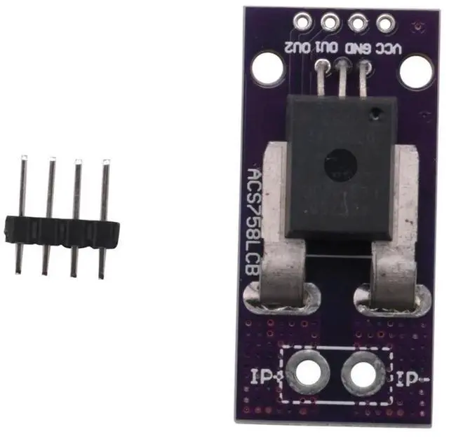 Alt view image 2 of 4 - Ageryu ACS758 ACS758LCB-100B Current Module Linear Hall Current Sensor PFF-T Current Detection 3-5V-N33R