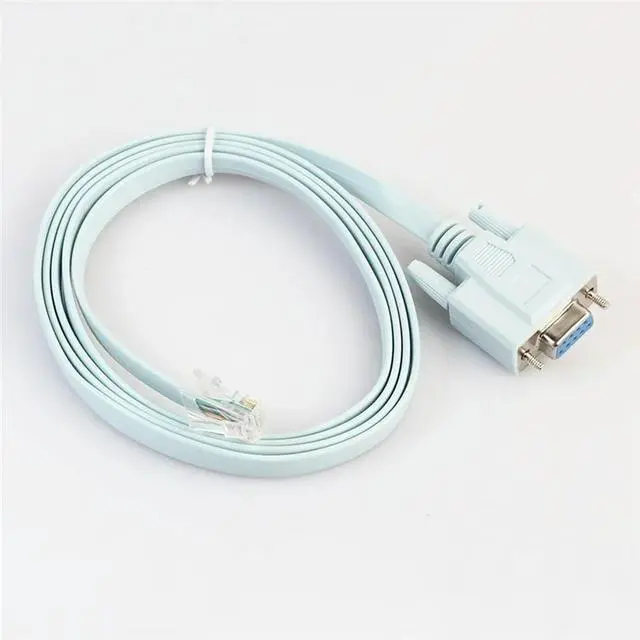 Alt view image 3 of 4 - USB Console Cable RJ45 Cat5 Ethernet To Rs232 DB9 COM Port Serial Female Rollover Routers Network Adapter Cable 1.8M-N33R