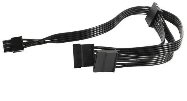 Main image of Ageryu 6 PIN To 3X Sata Power Cable 6Pin To 3 SATA Cable Hard Drive Power Adapter Cable For Seasonic Modular Power Supply