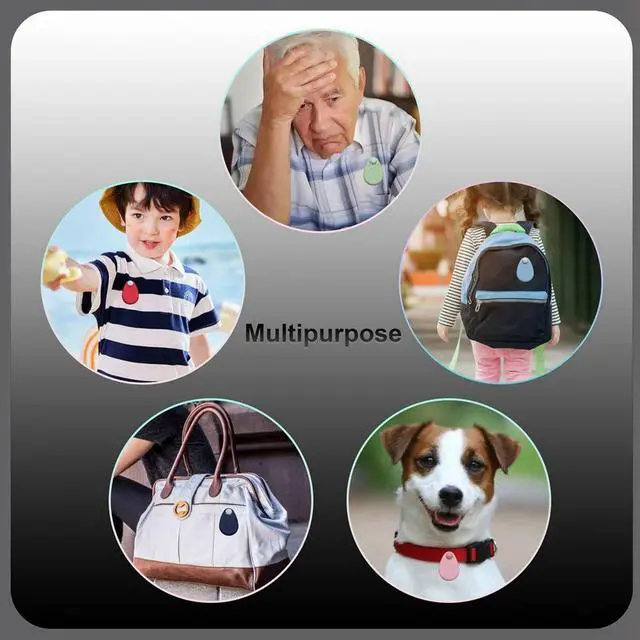 Main image of Ageryu Kids Silicone Waterproof Holder For Airtag GPS Tracker Case With Safety Pin-N33R