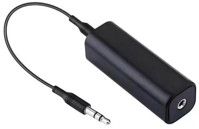 Alt view image 2 of 4 - Ageryu 3.5Mm Ground Loop Noise For Car Audio And Home Stereo Systems Black 1 PCS-N33R