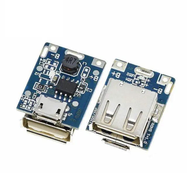 Alt view image 2 of 4 - Ageryu Workmanshipp-5V Boost Step Up Power Module Lithium Lipo Charging Protection Board For DIY Charger 134N3P Progr