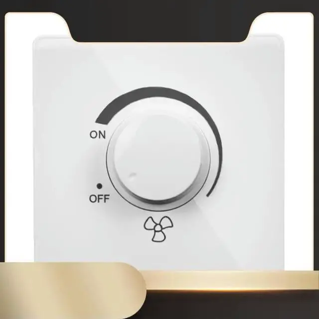 Main image of Ageryu 86 Type Ceiling Fan Adjustment Stepless Speed Controller Wall Switch 220V 10A-N33R