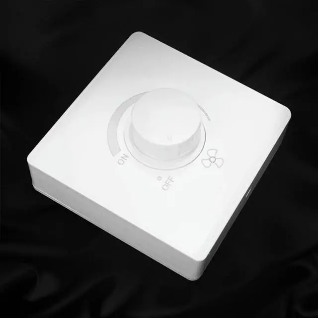 Alt view image 3 of 4 - Ageryu 86 Type Ceiling Fan Adjustment Stepless Speed Controller Wall Switch 220V 10A-N33R