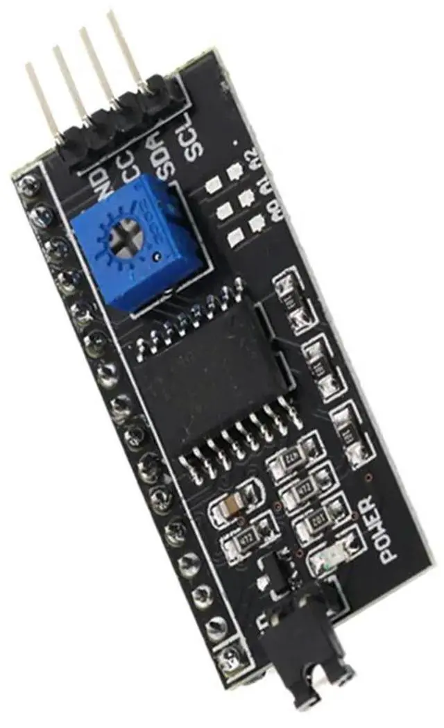 Alt view image 3 of 7 - Ageryu 10PCS PCF8574 LCD Display Adapter Module IIC I2C LCD1602 2004 IIC Serial Interface Board 5V For Robort Parts