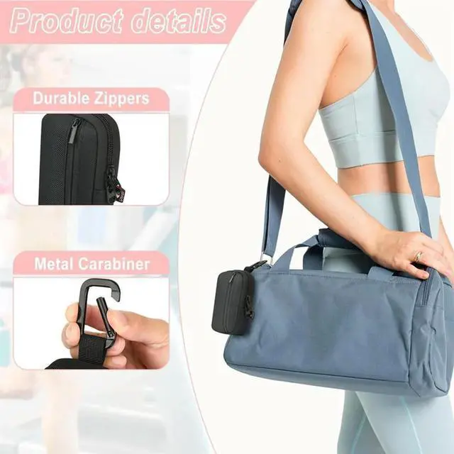 Alt view image 3 of 4 - Ageryu Txesign Portable Storage Bag Carrying Case For Airfly Audio Transmitter Receiver And Bluetooth Earbuds Charging Case-N33R