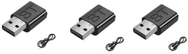 Alt view image 2 of 4 - 3Pcs 2 In 1 USB Bluetooth 5.0 Audio Receiver Transmitter USB Bluetooth Adapter With 3.5Mm Audio Cable Plug And Play-N33R