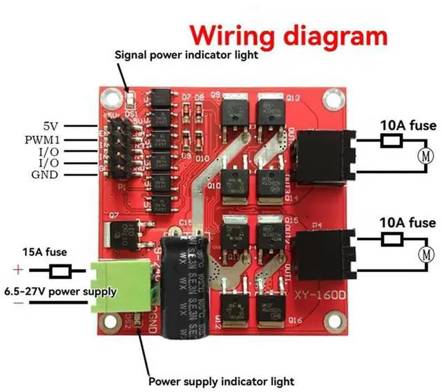 Alt view image 2 of 4 - Ageryu Motor Drive Module Industrial Grade Motor Drive Module For Undervoltage Protection
