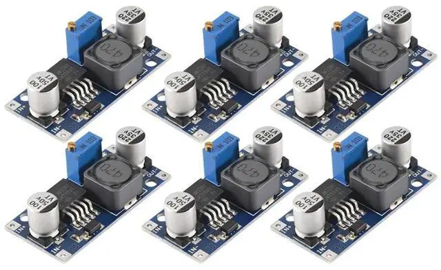 Main image of Ageryu 6 Pack LM2596 DC To DC Buck Converter 3.0-40V To 1.5-35V Power Supply Step Down Module (6 Pack)-N33R