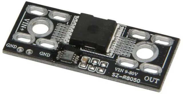 Alt view image 3 of 4 - Ageryu 9V-80V 50A High Current Diode Module Solar Anti-Reverse Charging Anti-Reverse Current Protection
