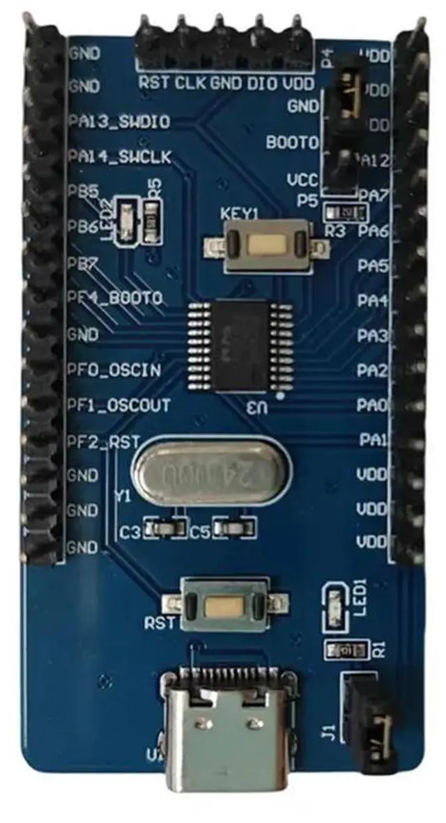 Alt view image 3 of 4 - Ageryu PY32F003F16P6 Development Board - Advanced Microcontroller For Electronics Projects, With Onboard MCU Core Module