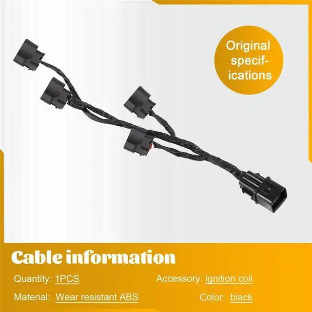 Alt view image 4 of 4 - Ageryu  Ignition Coil Extension Wire Harness 27350-2B000 For Hyundai Elantra Accent Kia Rio Soul Ceed Cerato Spectra-N33R