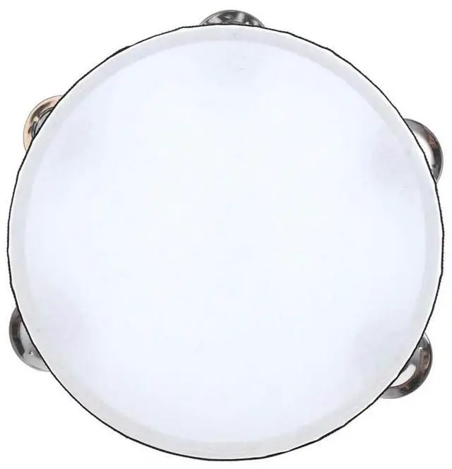 Alt view image 3 of 4 - 7 Inch Musical Tambourine Tamborine Drum Round Percussion Gift For KTV Party-N33R