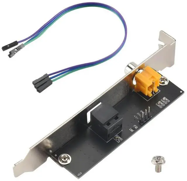 Main image of Ageryu 24Bit 192Khz Daughter Card SPDIF Optical and RCA Out Plate Cable Bracket Digital Audio Output for AA56