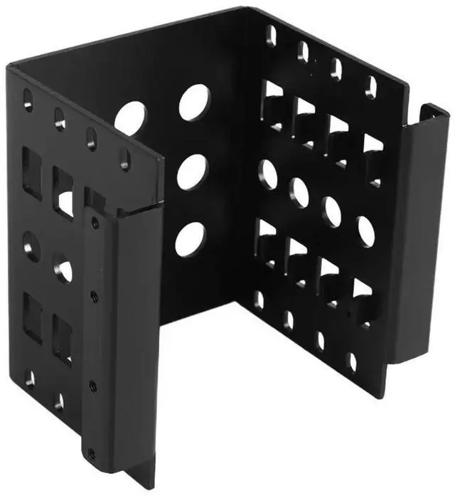 Alt view image 4 of 4 - 4-Bay 2.5 Inch Hard Drive Caddy Internal Mounting Adapter Bracket Aluminum Alloy Mobile Holder-N33R