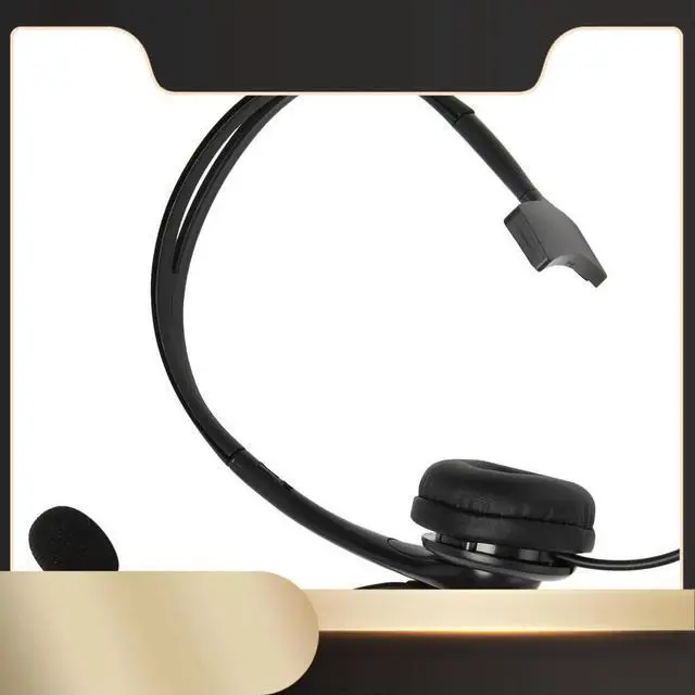 Main image of Ageryu USB Call Center Headset With Noise Cancelling Mic Monaural Headphone For PC Home Office Phone Service Plug And Play-N33R