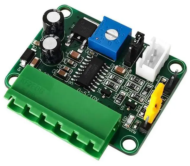 Alt view image 5 of 7 - Ageryu 1 Pcs Voltage To PWM Signal Module 0-5V/0-10V To PWM Signal PLC AD Interface Conversion Signal Module