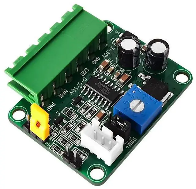 Alt view image 7 of 7 - Ageryu 1 Pcs Voltage To PWM Signal Module 0-5V/0-10V To PWM Signal PLC AD Interface Conversion Signal Module