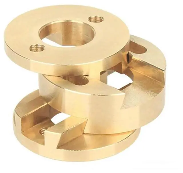 Alt view image 7 of 7 - Ageryu 2PCS Z Axis Screw Coupling Oldham Coupler For CR10 S4 S5 For CR10S PRO Ender3 Pro V2 3S BLV 16Mm T8 3D Printer Parts