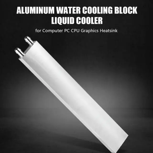 Main image of Aluminum Liquid-Water Cooling Block For Computer Cpu Radiator For Pc And Laptop Cpu Silver Heat Sink System (240Mm)